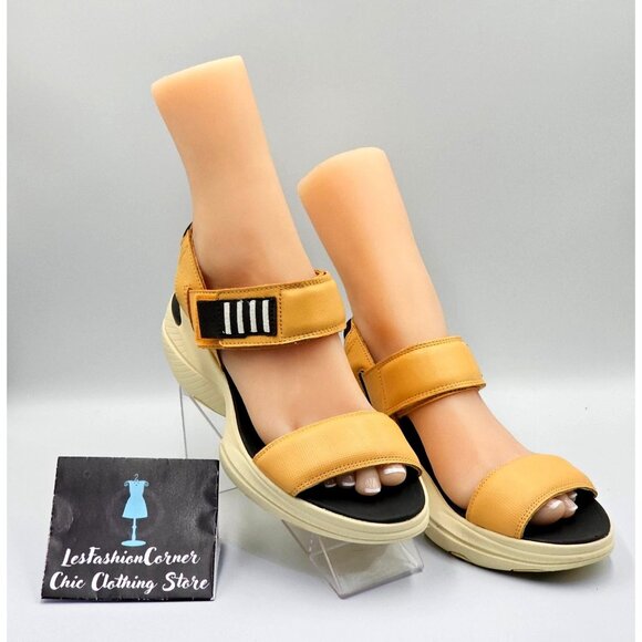 Sorel Women's Faded Spark Leather Explorer Blitz Stride Sandals Size 8 M 2470 - Picture 5 of 16